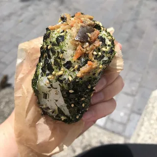 Eggplant Spicy Onigiri