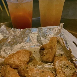 Garlic parmesan chicken wings