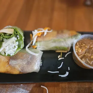 Chicken spring rolls