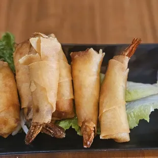Shrimp egg rolls