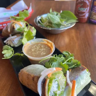 2 Grilled Pork Summer Rolls