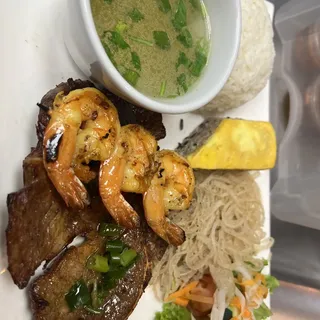 Wonton Special Combo Rice Noodle Soup