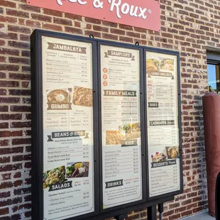 Drive-Thru Menu