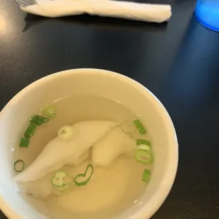 Wonton soup
