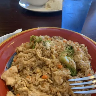 Chicken Thai fried rice