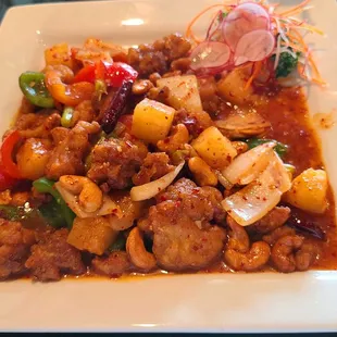 Crispy Cashew Chicken