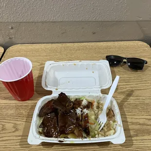 Regular chicken teriyaki