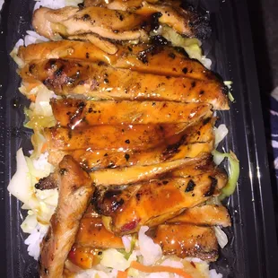 Chicken teriyaki, not good