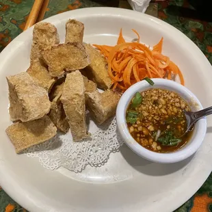 Fried tofu