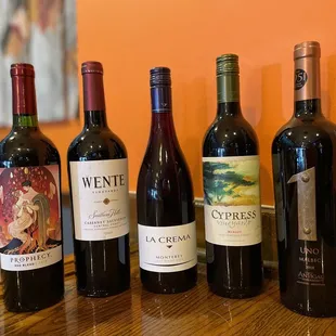 Red Wine Selections