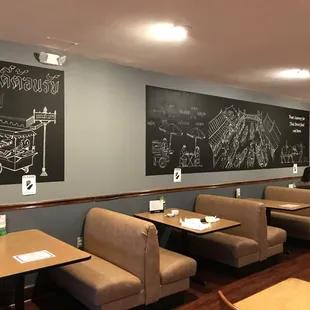 Dining Room booths