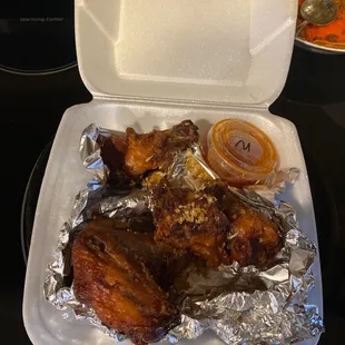 Chicken wings appetizer
