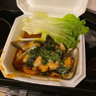 Seafood combo