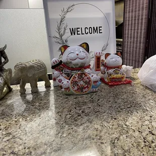 Welcome sign