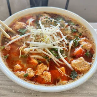 Shrimp Crab Cake Noodle Soup Bn Riu