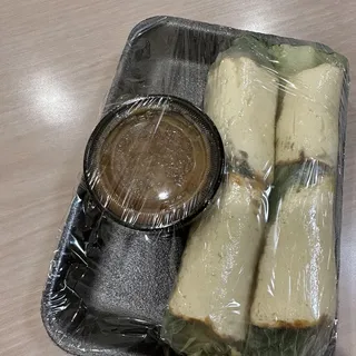 10. California Tofu Spring Rolls (2) (Vegan) Gi Cun B Tofu