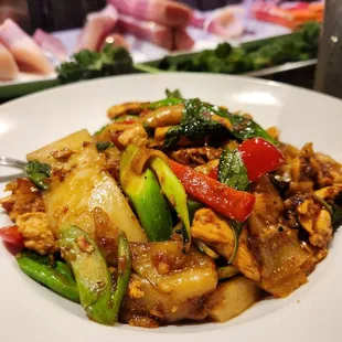 Drunken noodles