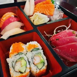 Sushi sashimi platter