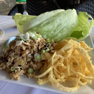 Chicken Lettuce Wrap