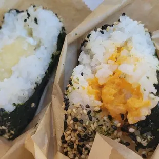 Fried Shrimp Mayo and Spicy Tuna