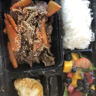 Bulgogi Bento Box