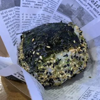 Grilled Salmon Rice Ball