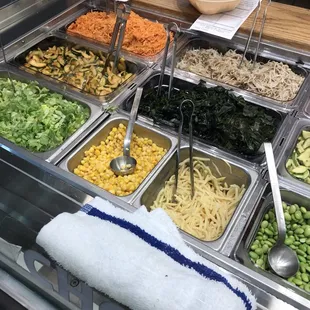 salads, interior