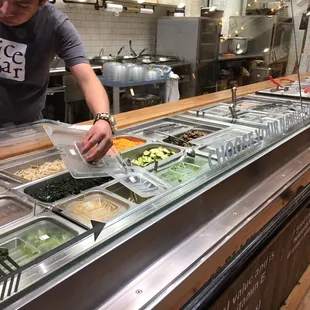sushi and sashimi, interior