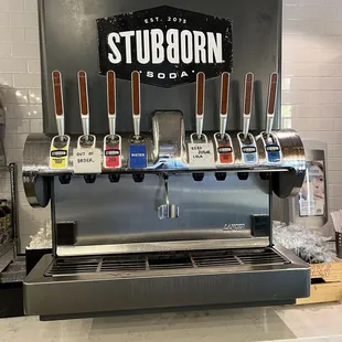 Soda fountain