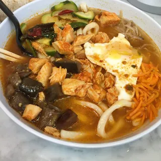 Spicy Chicken Noodle Soup