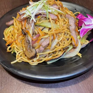 Beef Stirfried Soba