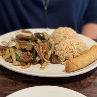 Mongolian Lunch Special