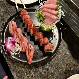 food, sashimi, sushi, sushi and sashimi