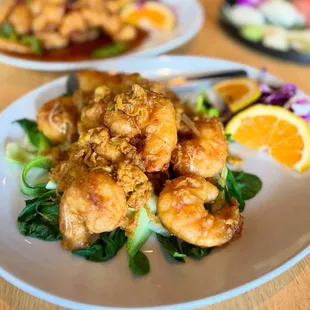 Ginger Scallion Shrimp