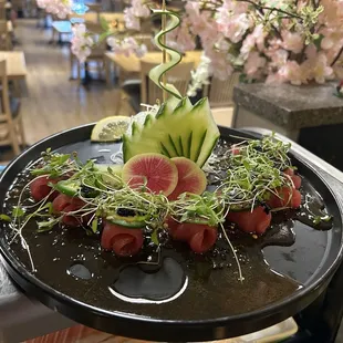 Modern-Style Tuna Sashimi