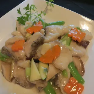 (MahiMahi) fillet stir fry