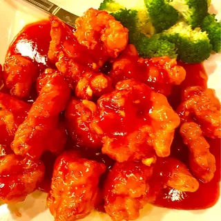 General Tao Chicken (spicy)-Lunch