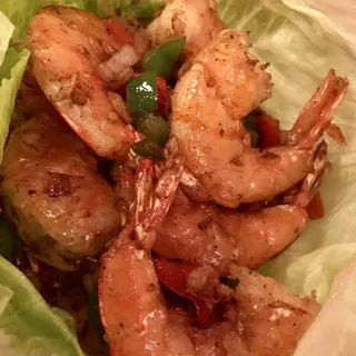 Salt and Pepper Shell on Jumbo Shrimp