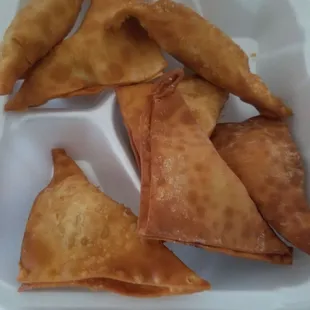 Order of crab rangoon.