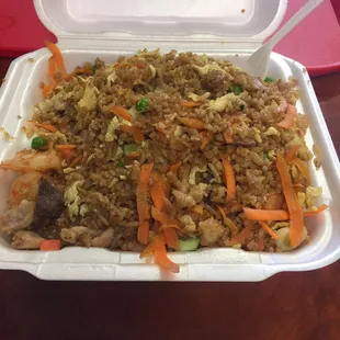 Great portion but not flavorful