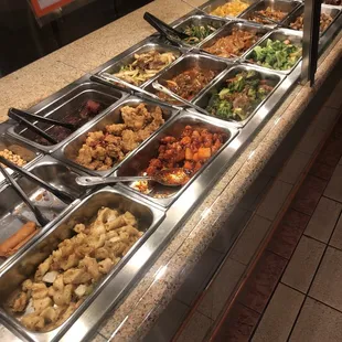 Hot buffet