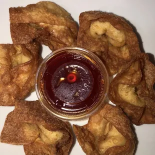 2 orders Cream Cheese Wontons