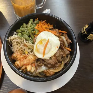 K3. Hot Stone Bibimbap