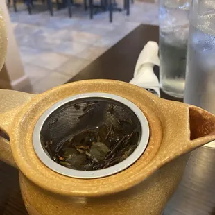 Loose leaf tea. Jasmine green tea.