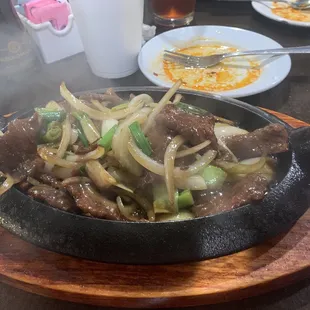 Beef bulgogi