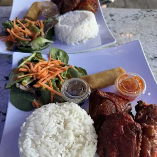 Fried Chicken with Jasmin Rice