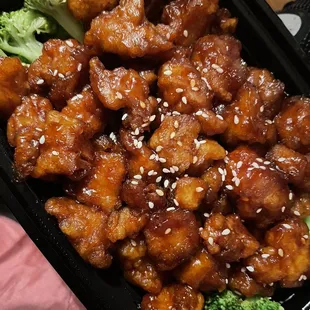 Sesame chicken