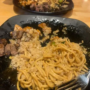 Dinner for 2 F3   F3 Hibachi Chicken, steak and Shrimp for 2 Meal