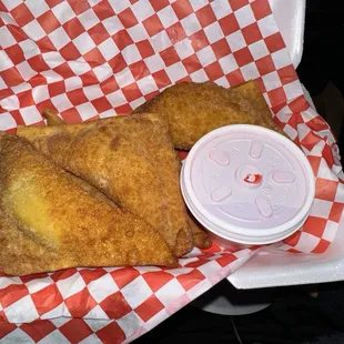 A1. Homemade Cream Cheese Wontonss