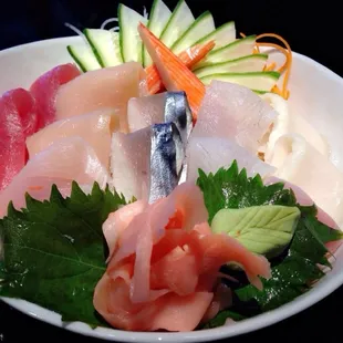 sushi and sashimi, sashimi, food, sushi